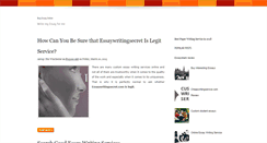 Desktop Screenshot of essayauthors.com