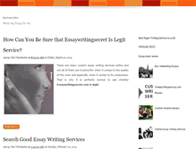 Tablet Screenshot of essayauthors.com